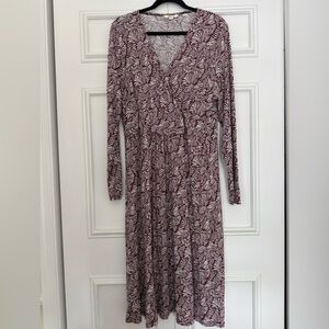 Boden Women’s Long Sleeve Midi Dress - size 16/18